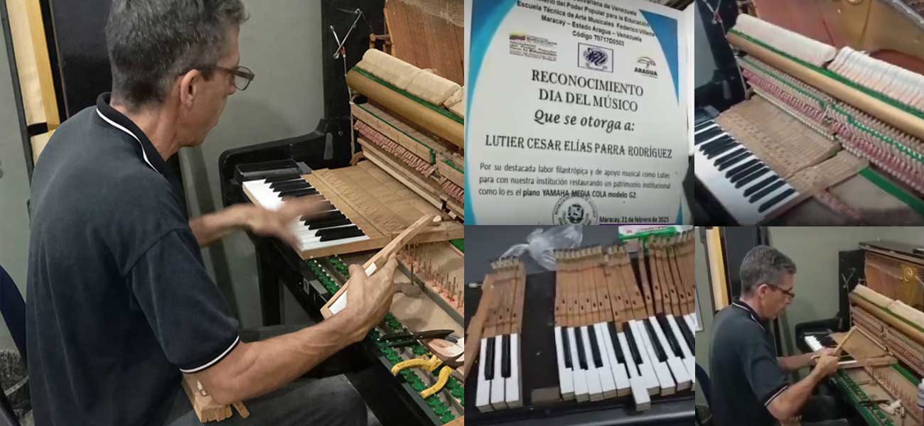 El arte de afinar un piano