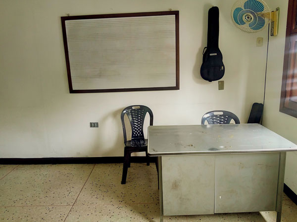 Aulas equipadas